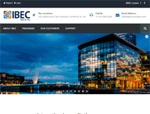 Tablet Screenshot of ibecorporation.com